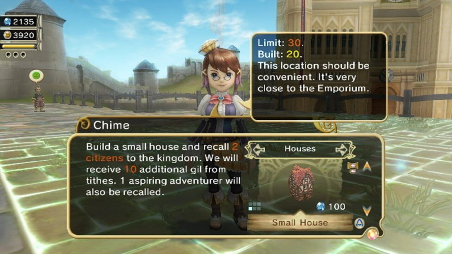 Screenshot for Final Fantasy: Crystal Chronicles - My Life as a King