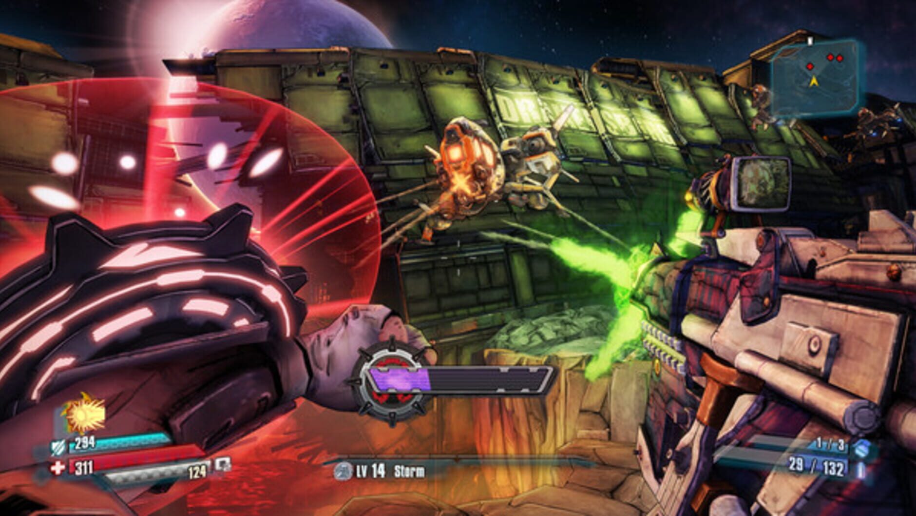 Screenshot for Borderlands: The Pre-Sequel - Shock Drop Slaughter Pit