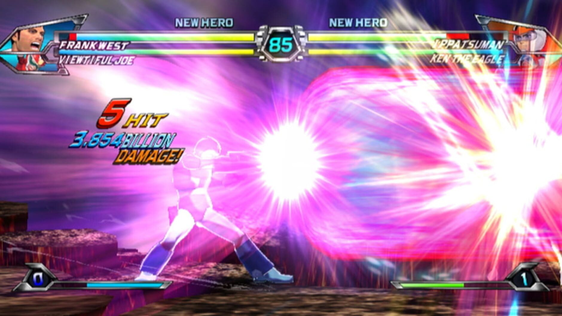 Screenshot for Tatsunoko vs. Capcom: Ultimate All Stars