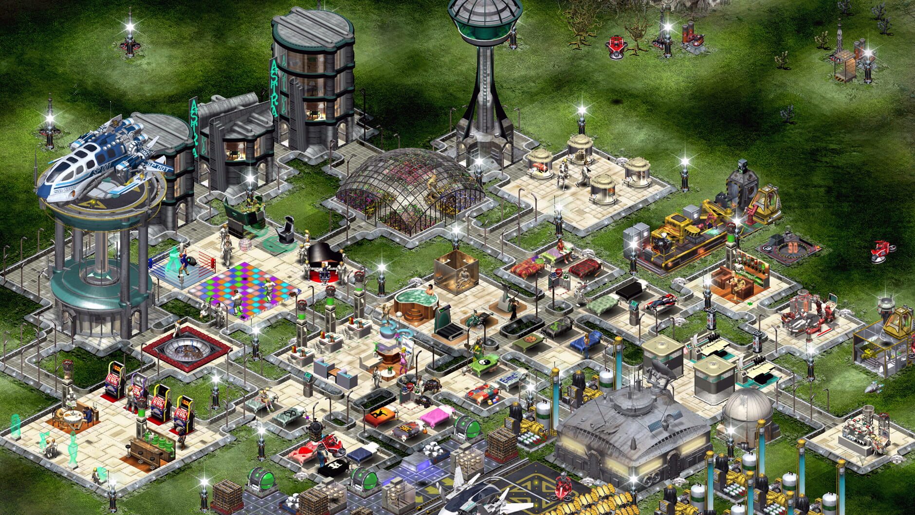 Screenshot for Space Colony