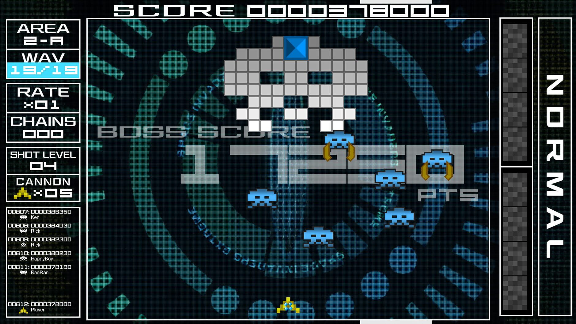 Screenshot for Space Invaders Extreme
