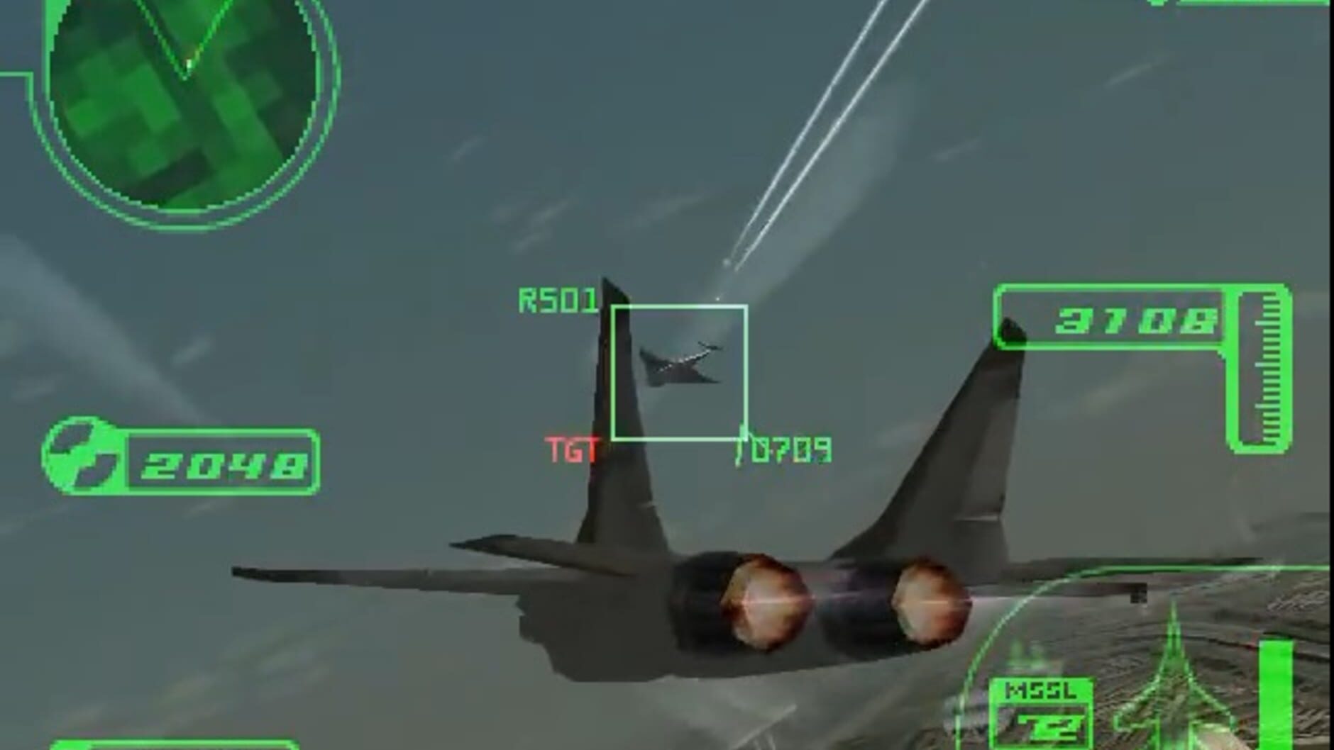 Screenshot for Ace Combat 3: Electrosphere