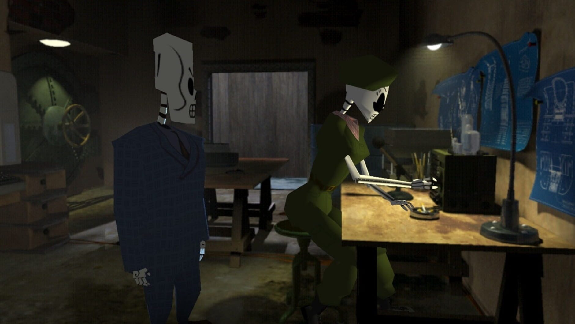 Screenshot for Grim Fandango Remastered