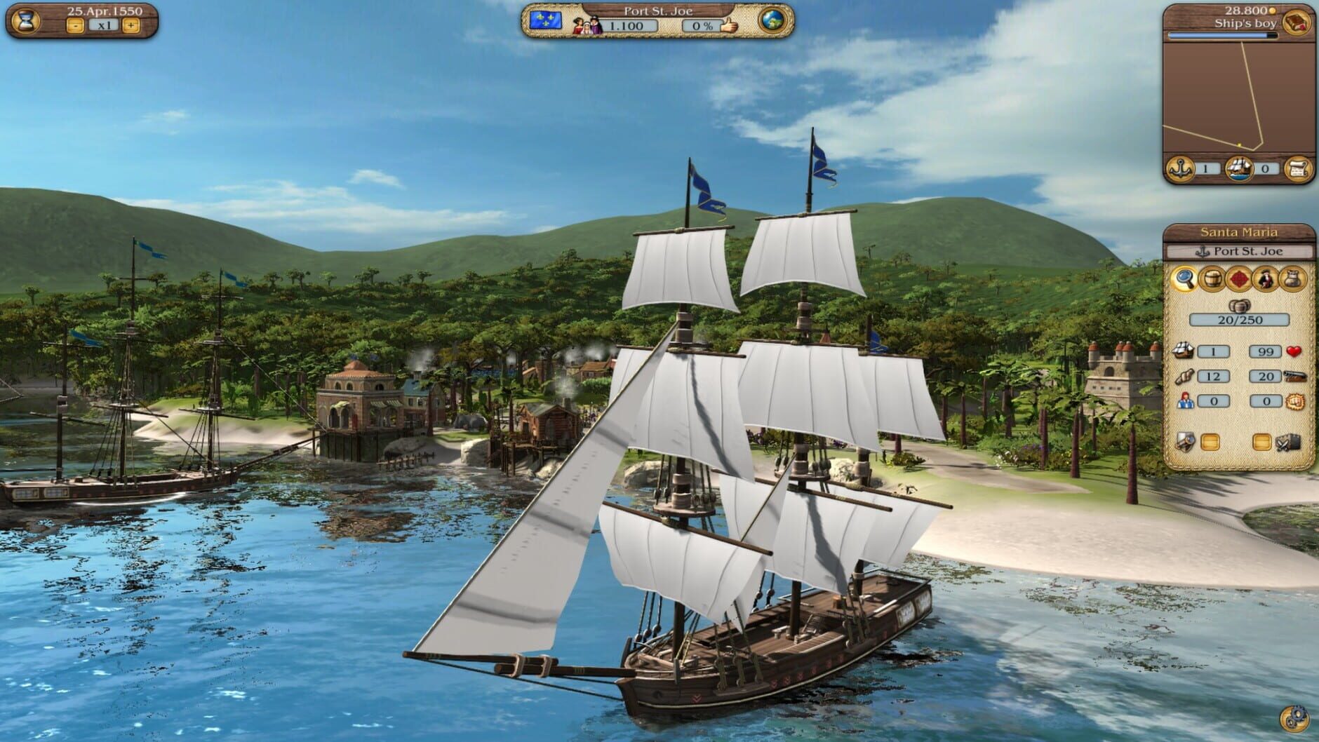 Screenshot for Port Royale 3: Pirates & Merchants