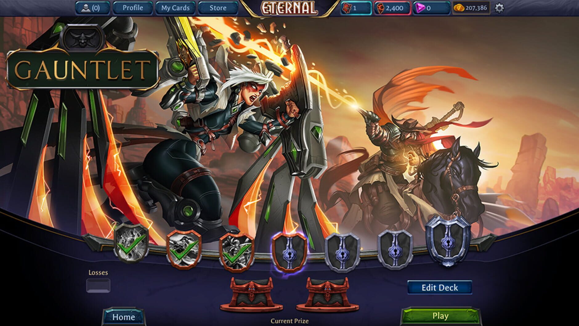 Screenshot for Eternal Card Game