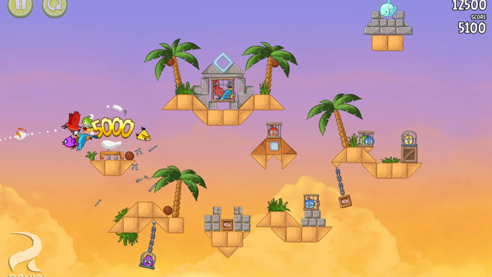 Screenshot for Angry Birds Rio