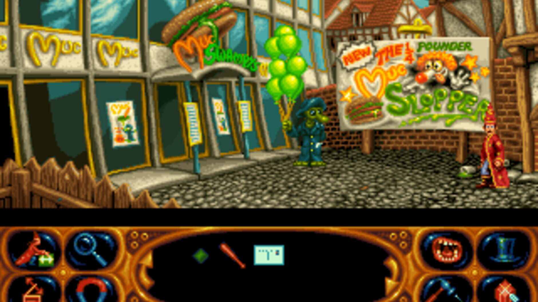 Screenshot for Simon the Sorcerer II: The Lion, the Wizard and the Wardrobe