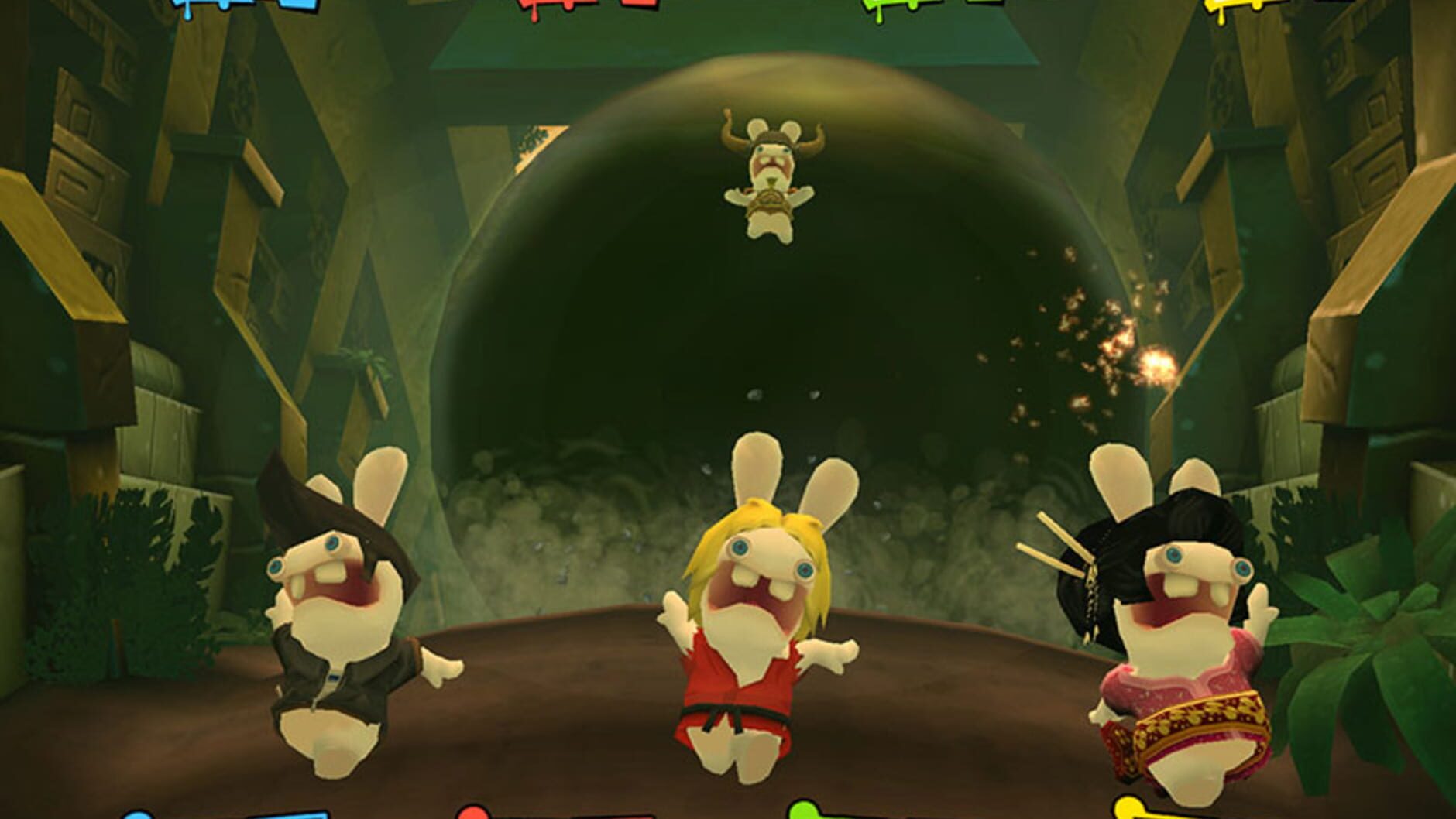 Screenshot for Rayman Raving Rabbids 2