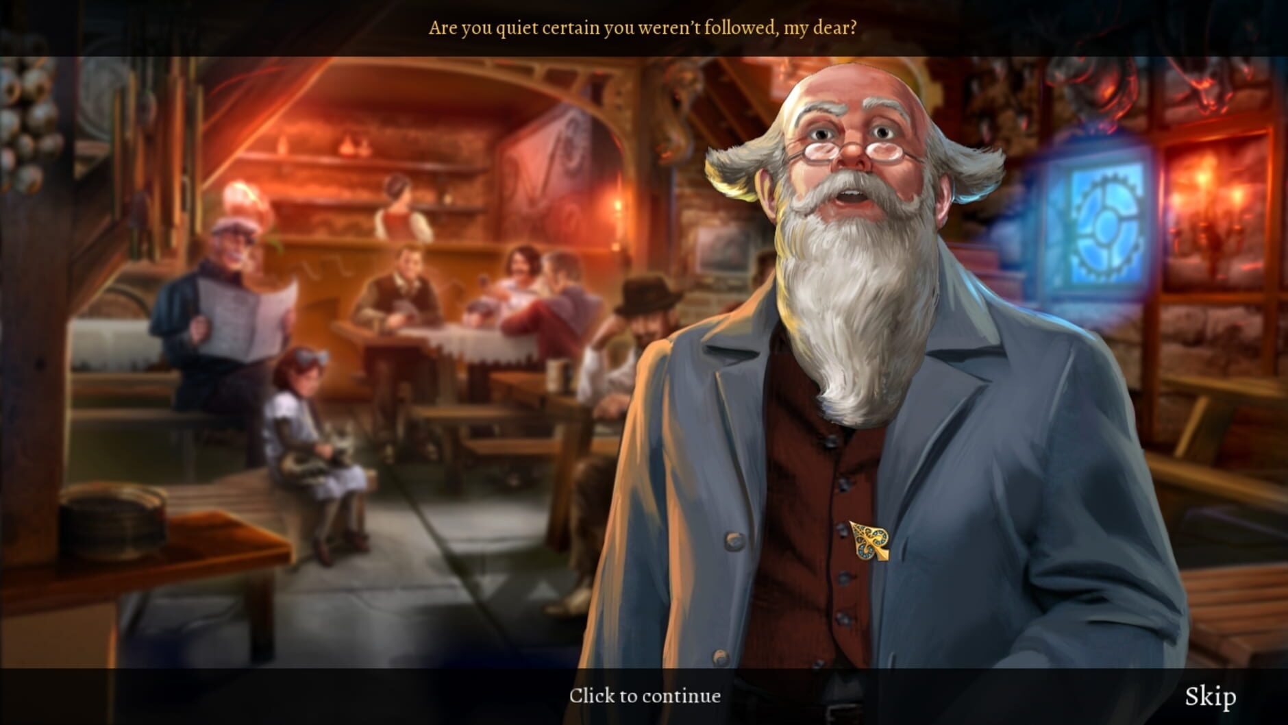 Screenshot for Clockwork Tales: Of Glass and Ink