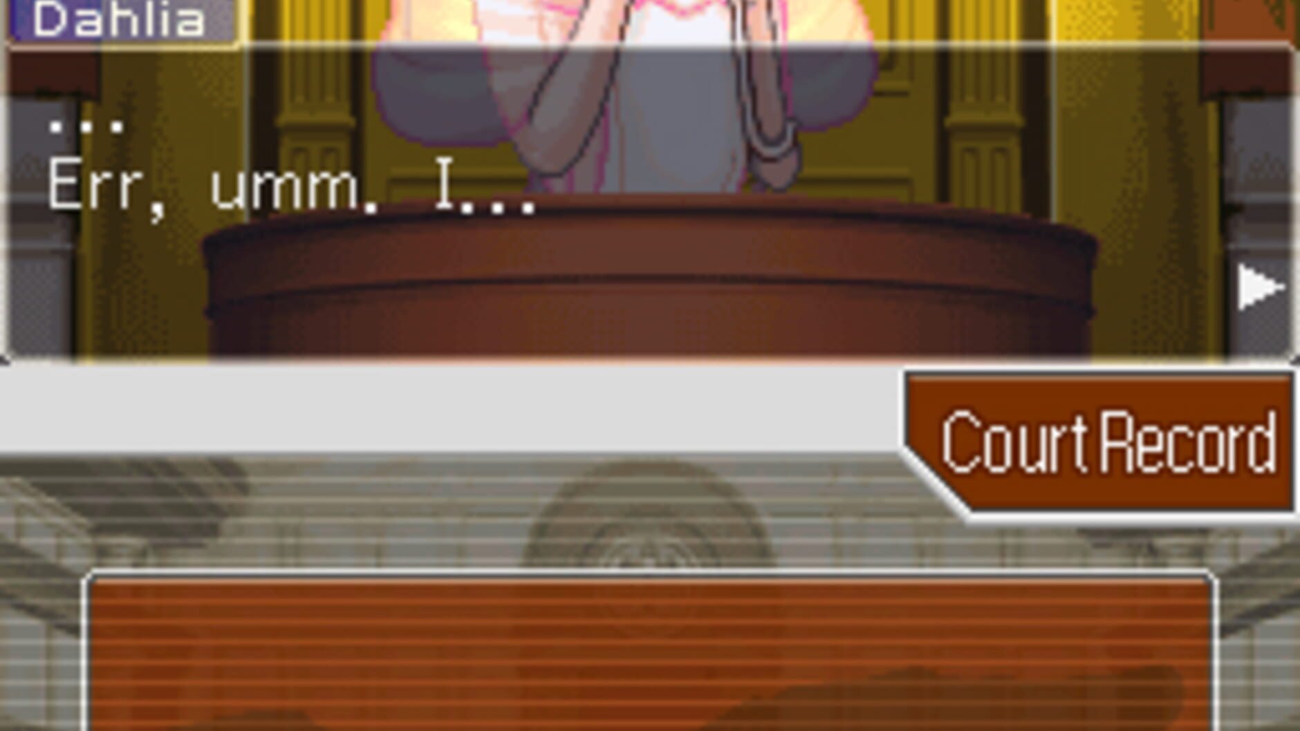 Screenshot for Phoenix Wright: Ace Attorney - Trials and Tribulations