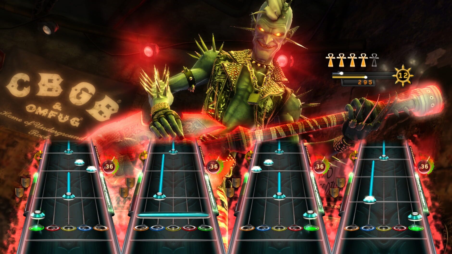 Screenshot for Guitar Hero: Warriors of Rock