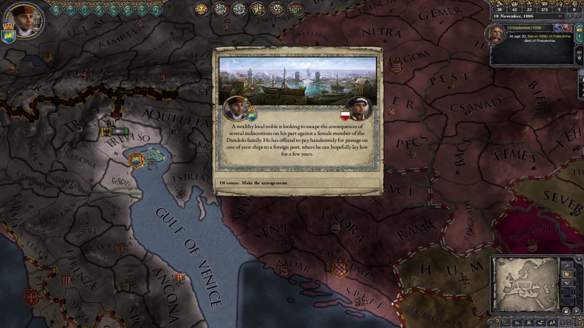 Screenshot for Crusader Kings II: The Republic