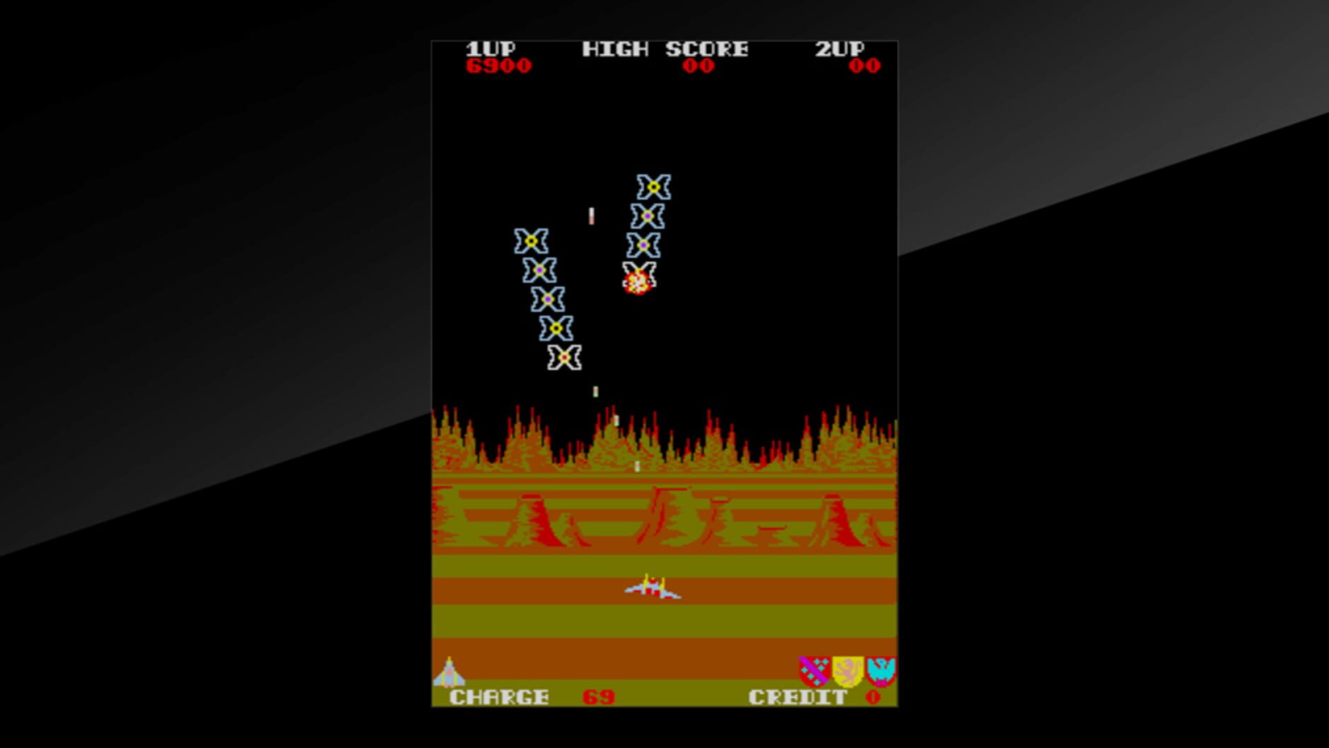 Screenshot for Arcade Archives: Exerion