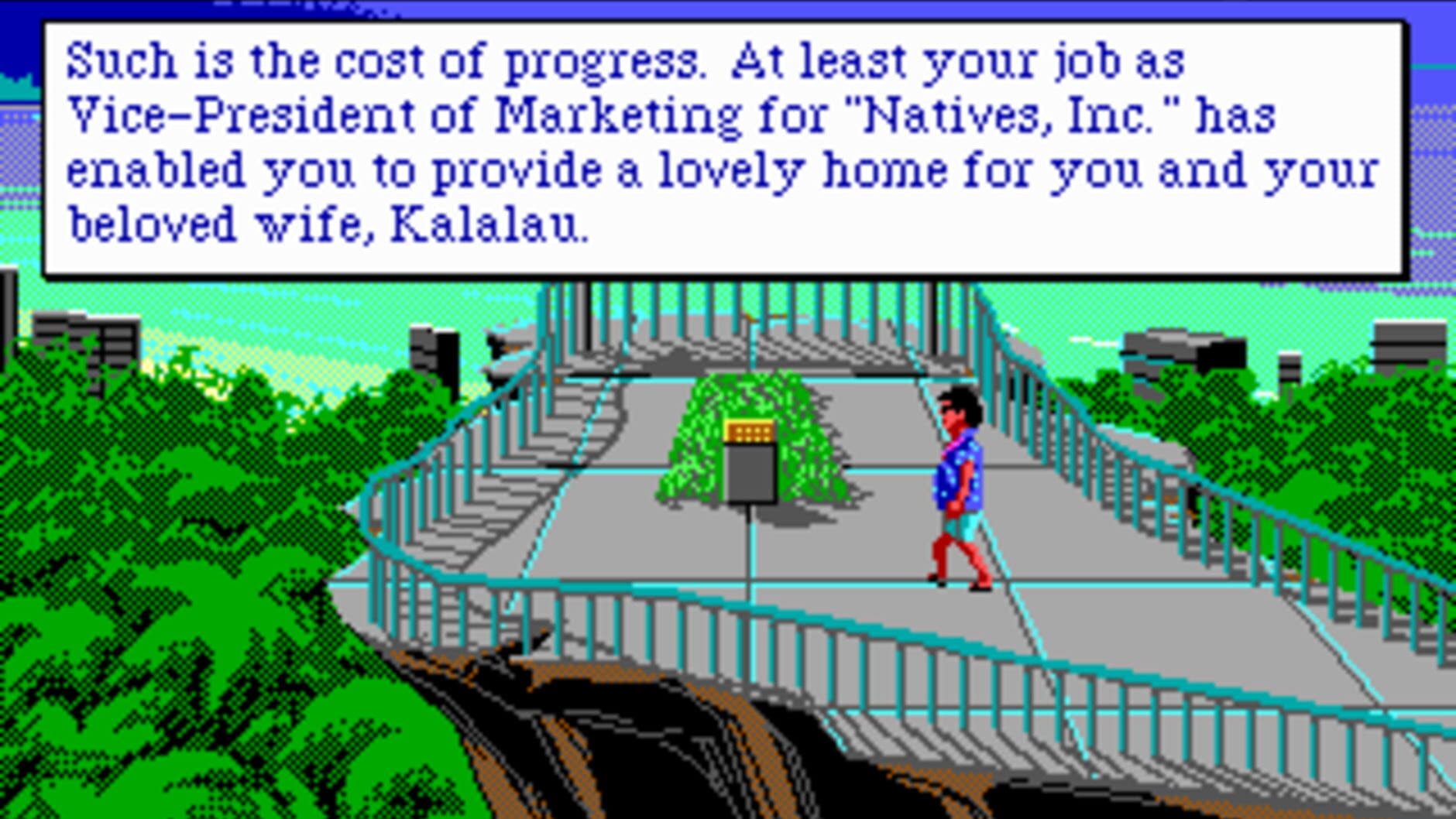 Screenshot for Leisure Suit Larry III: Passionate Patti in Pursuit of the Pulsating Pectoral