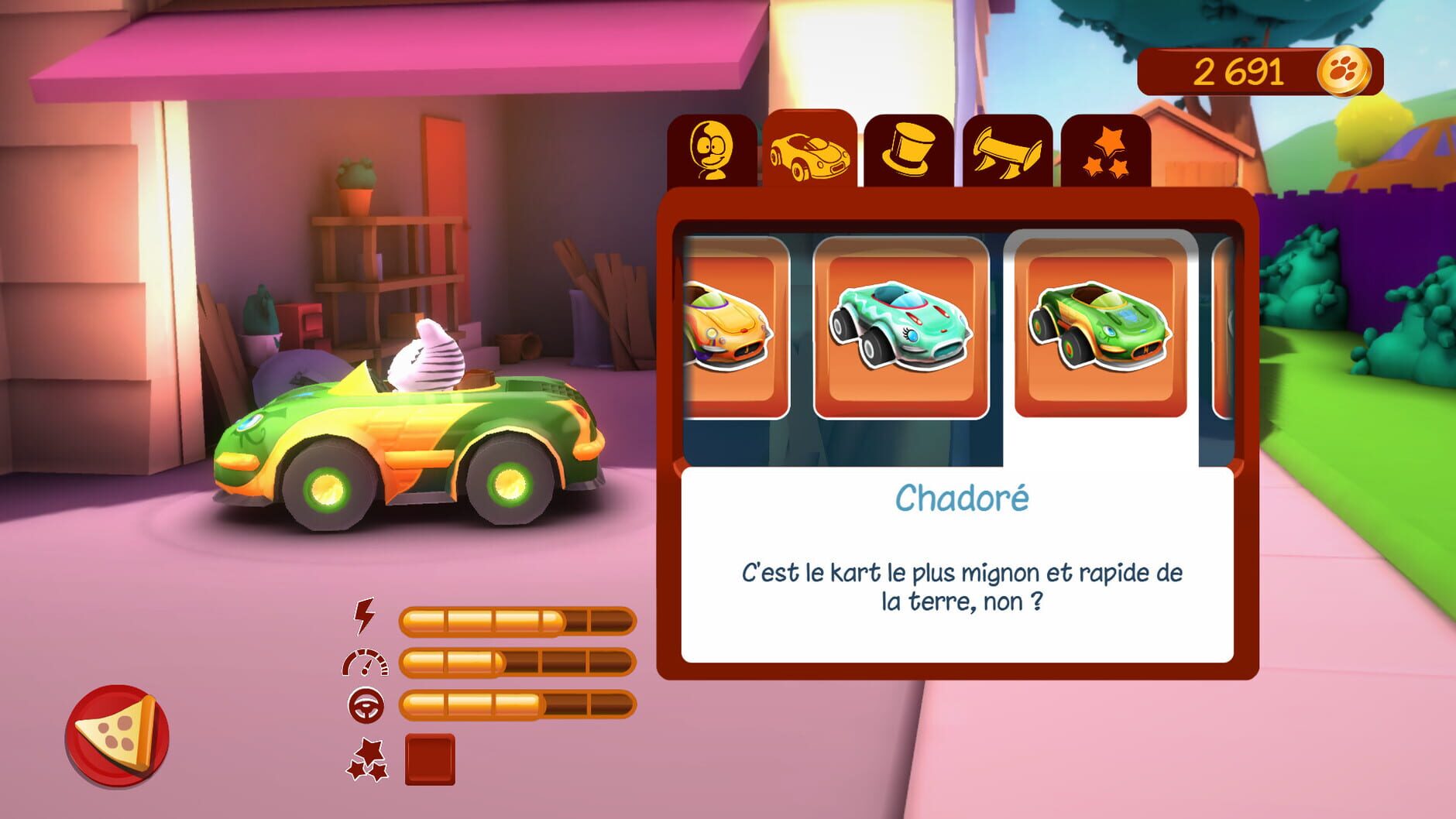 Screenshot for Garfield Kart