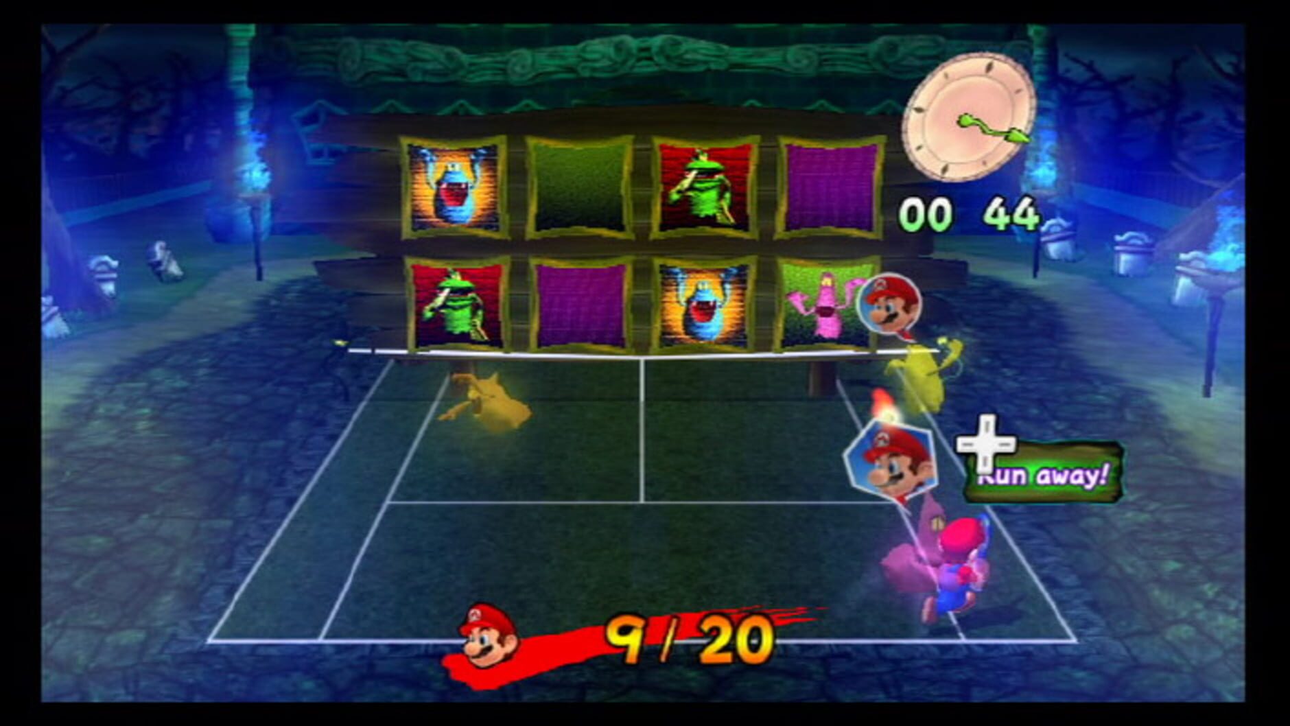 Screenshot for Mario Power Tennis