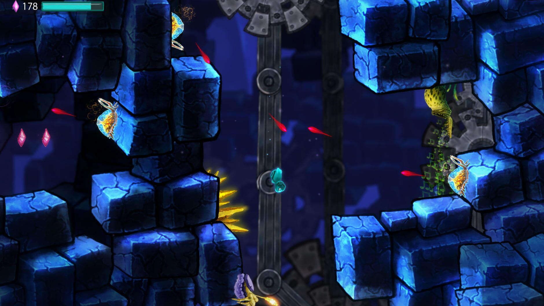 Screenshot for Beatbuddy: Tale of the Guardians