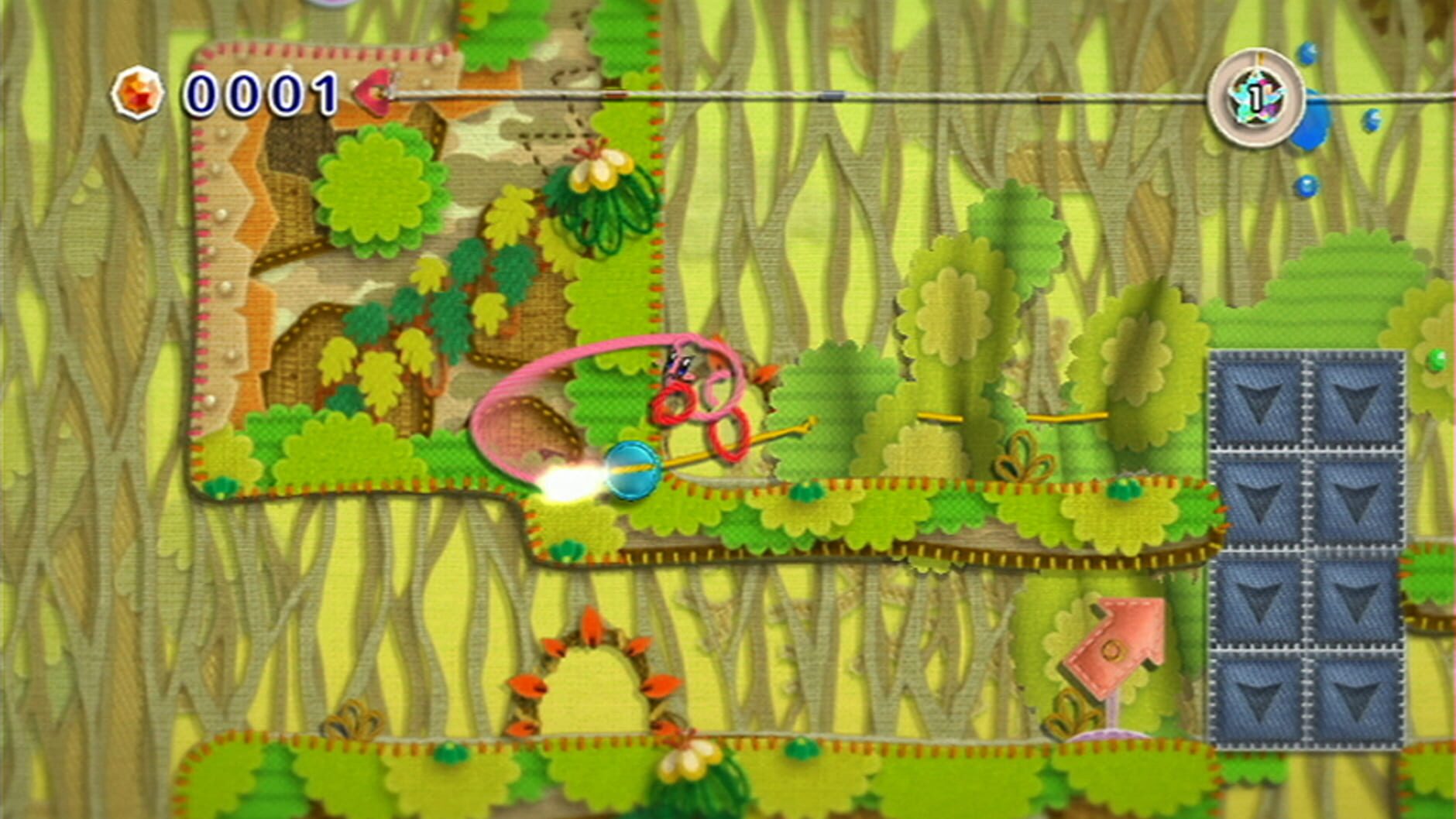 Screenshot for Kirby's Epic Yarn
