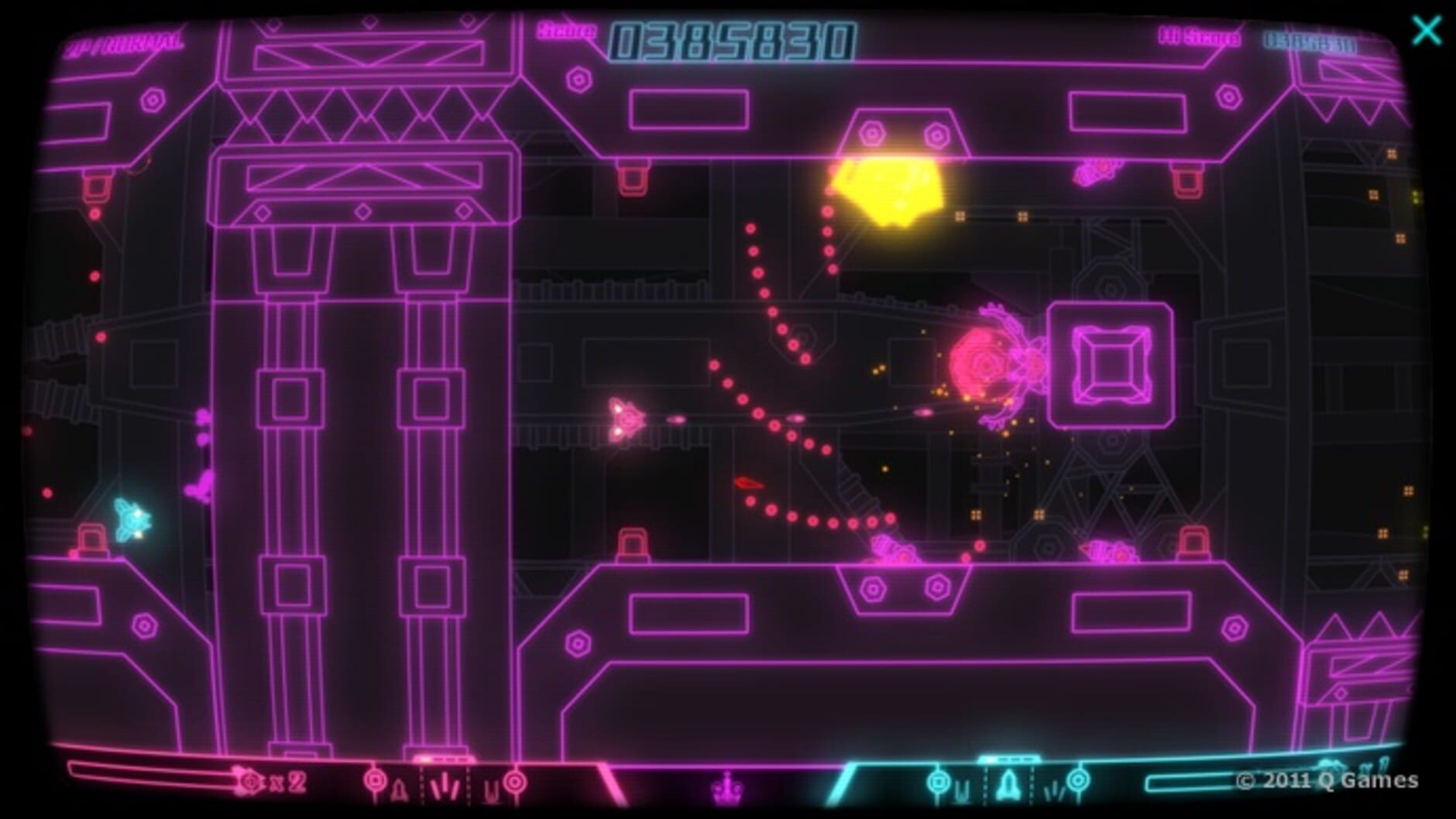 Screenshot for PixelJunk SideScroller