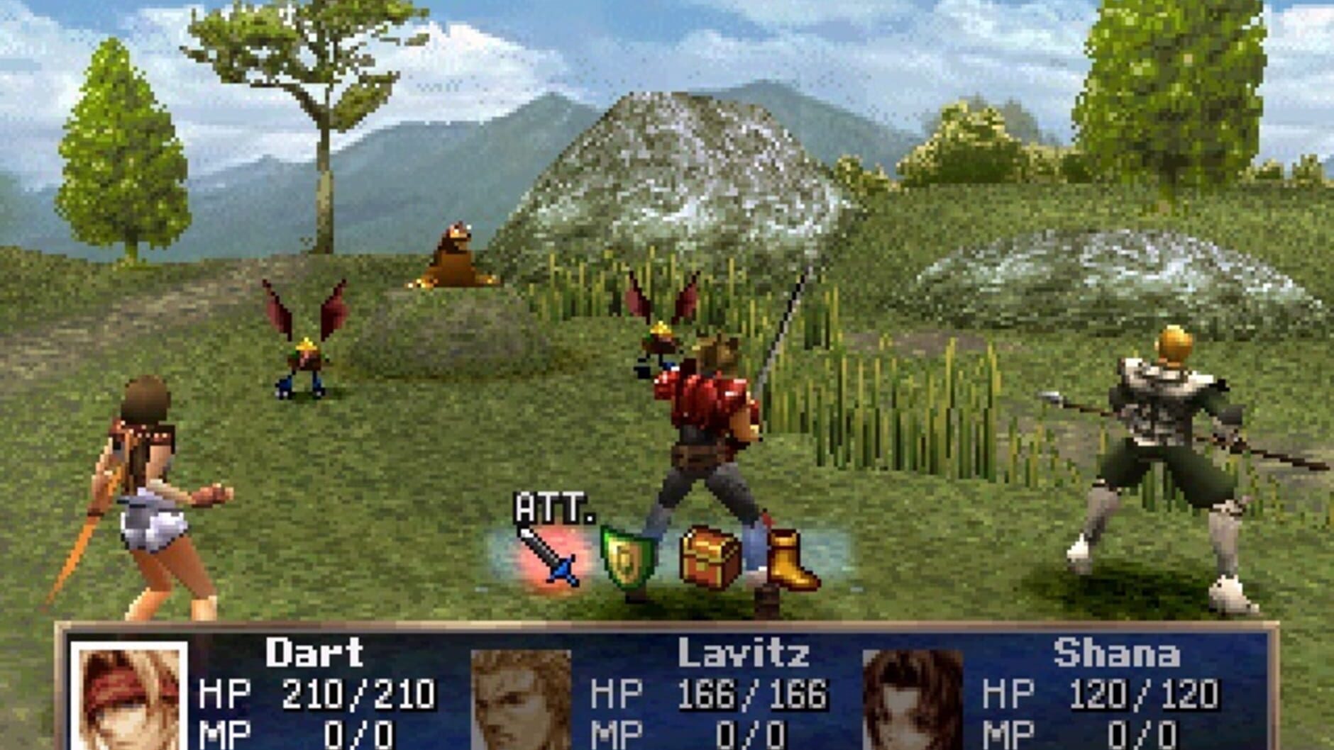 Screenshot for The Legend of Dragoon