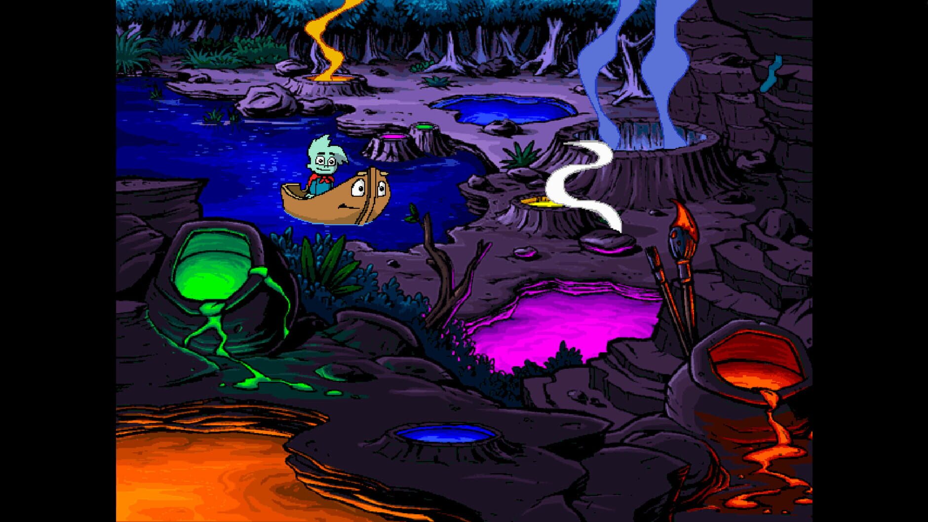 Screenshot for Pajama Sam In: No Need to Hide When It's Dark Outside