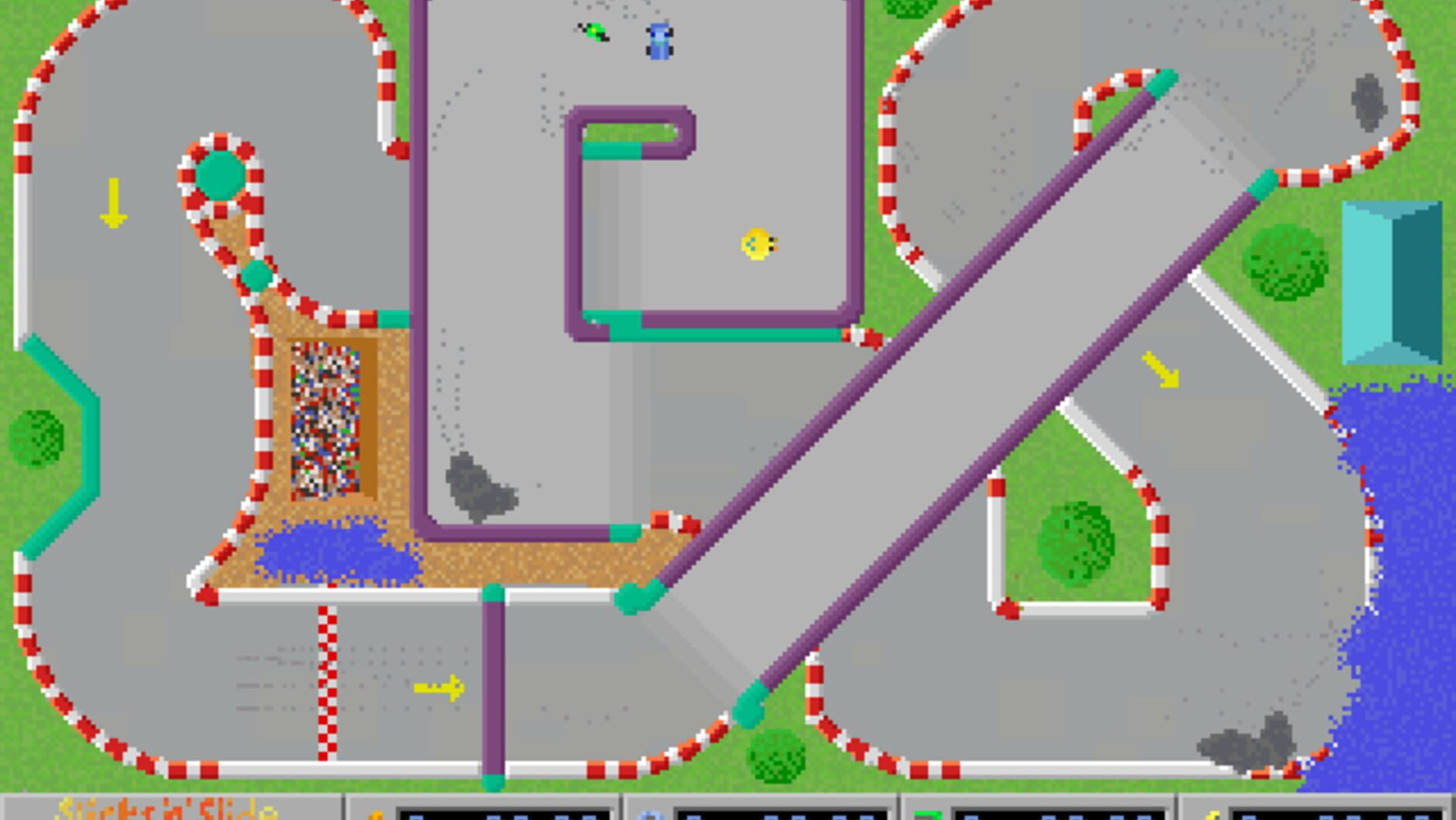 Screenshot for Slicks 'n' Slide
