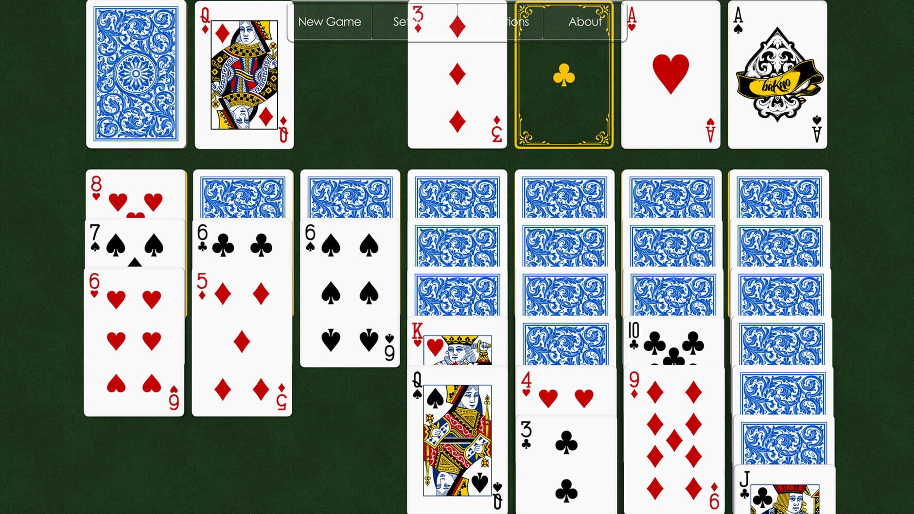 Screenshot for Solitaire