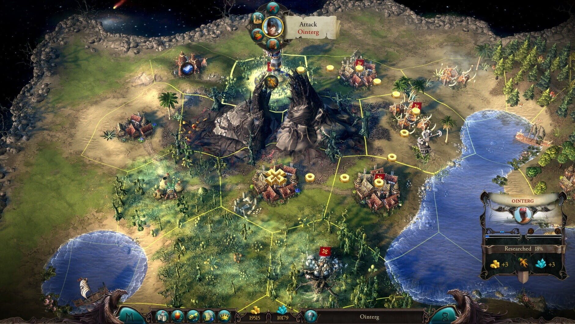 Screenshot for Eador: Masters of the Broken World