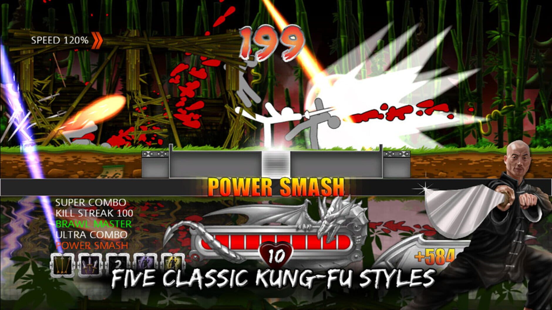 Screenshot for One Finger Death Punch