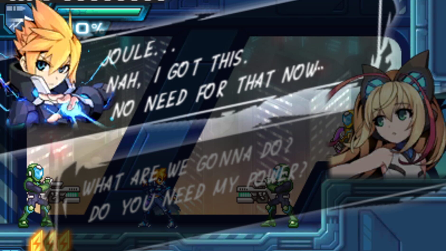 Screenshot for Azure Striker Gunvolt 2