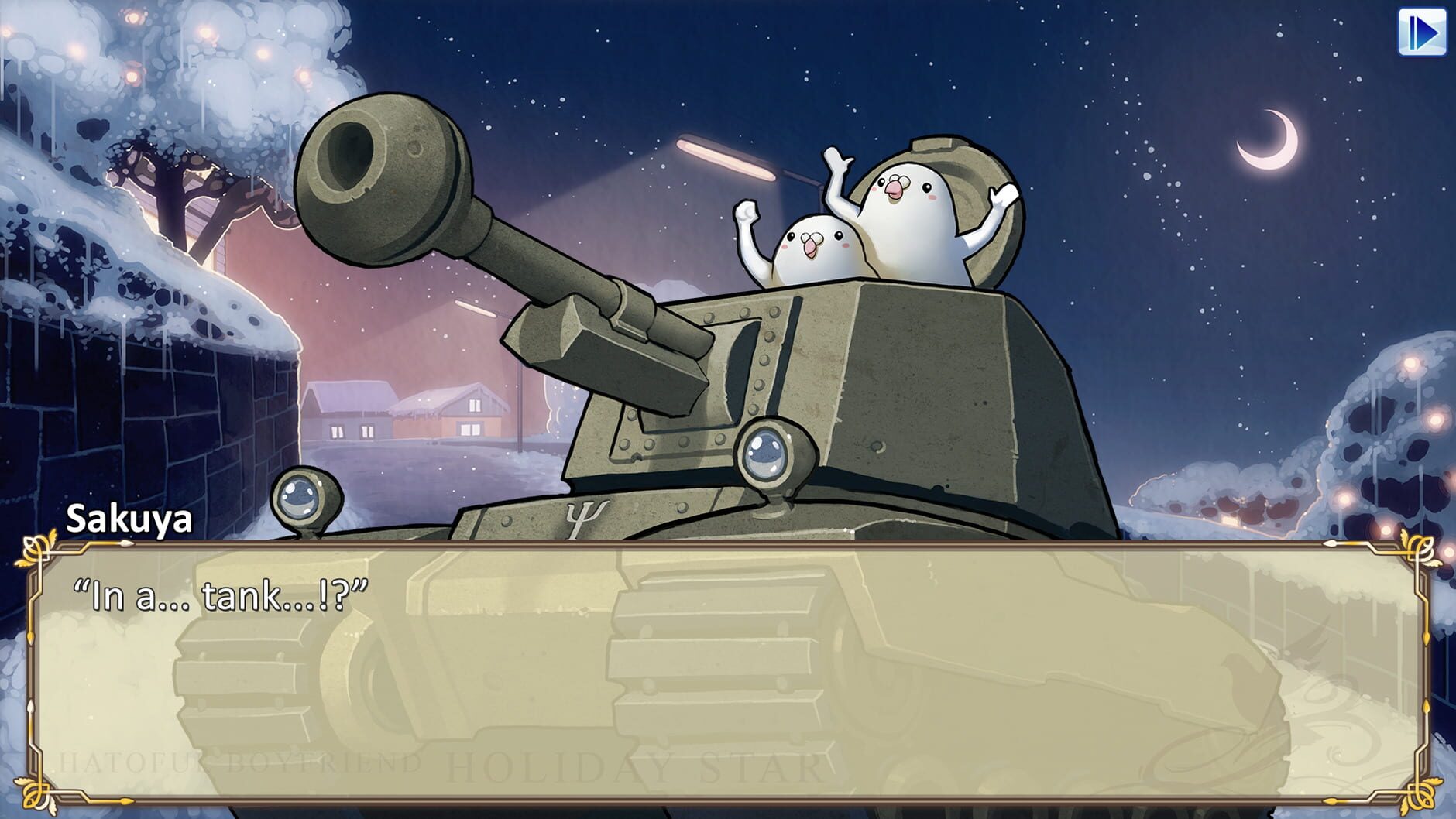 Screenshot for Hatoful Boyfriend: Holiday Star