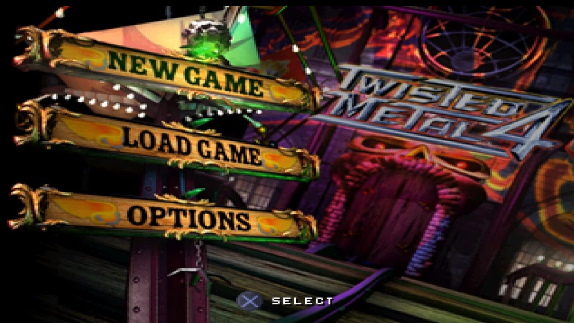 Screenshot for Twisted Metal 4