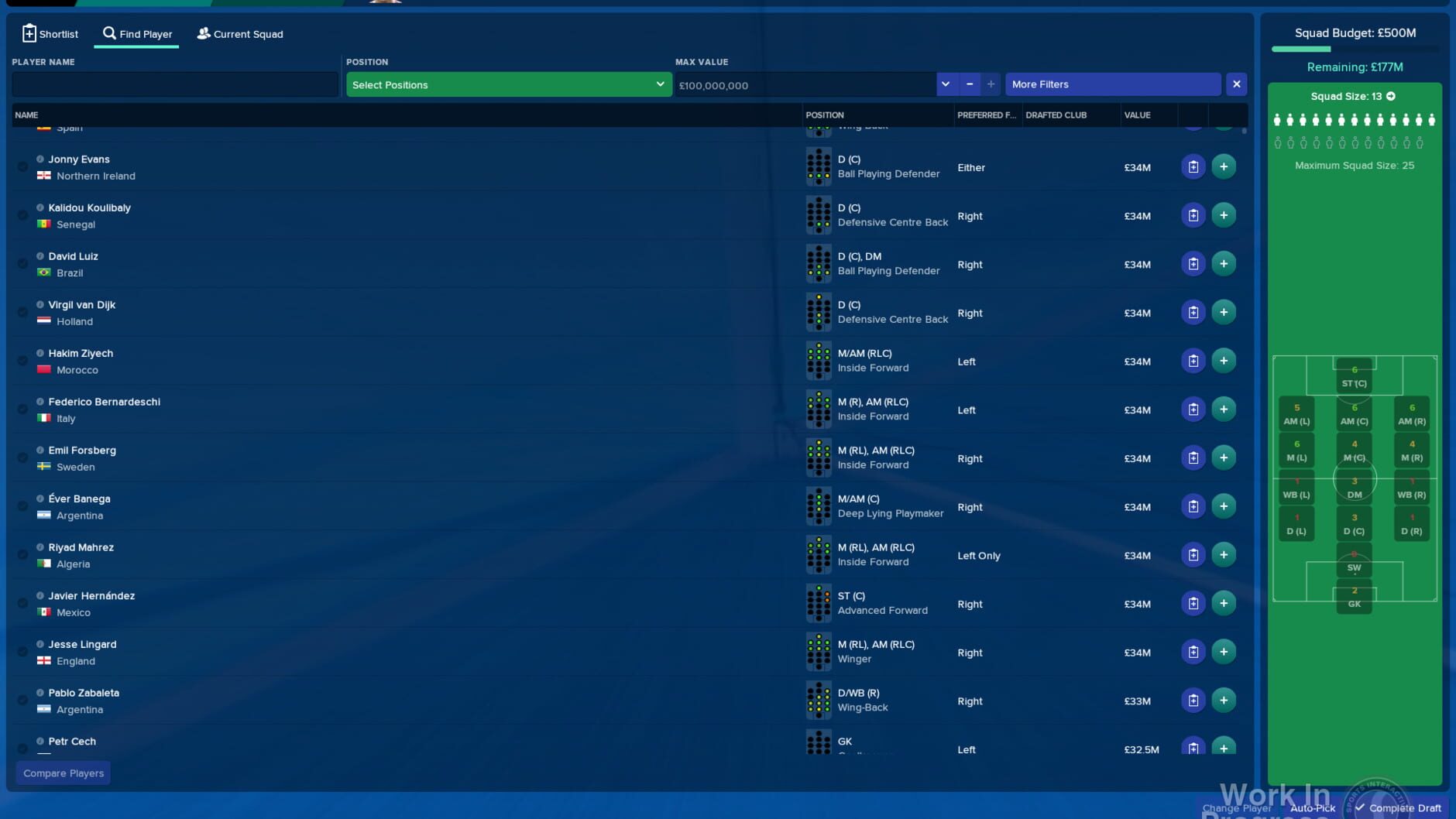 Screenshot for Football Manager 2018: Limited Edition