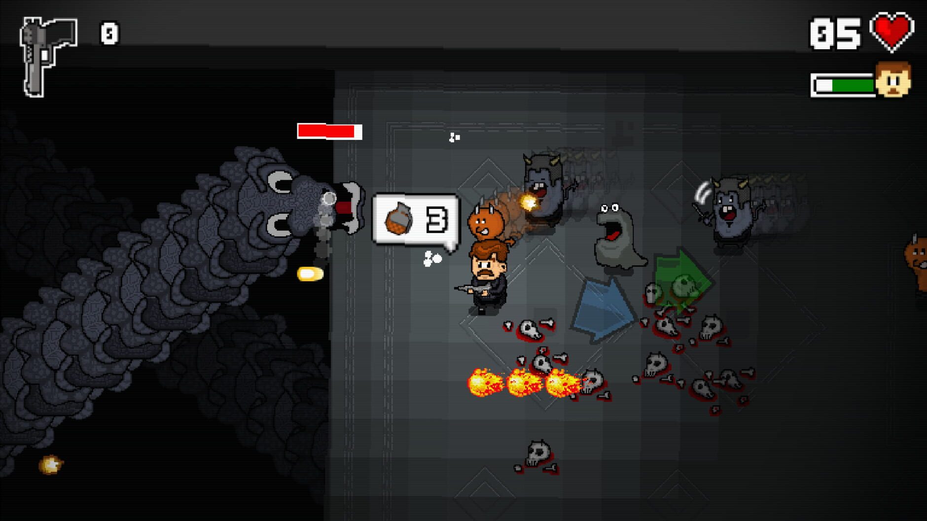 Screenshot for Mustache in Hell