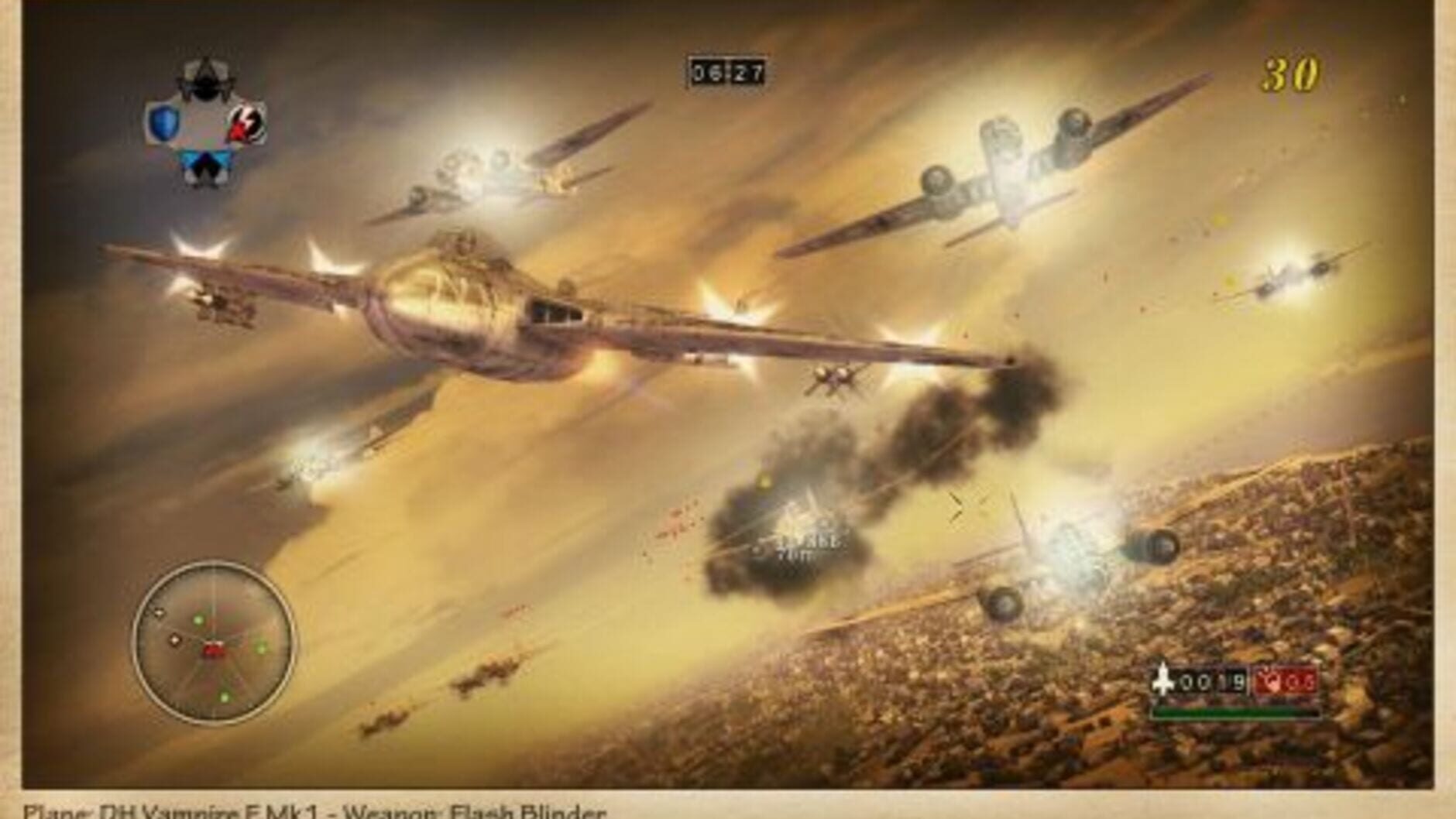 Screenshot for Blazing Angels 2: Secret Missions of WWII