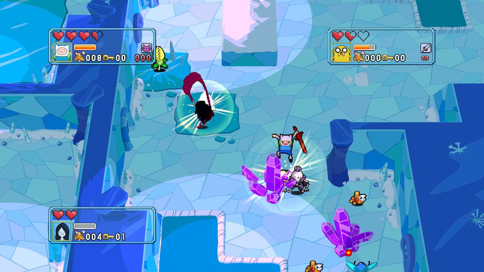 Screenshot for Adventure Time: Explore the Dungeon Because I Don't Know!