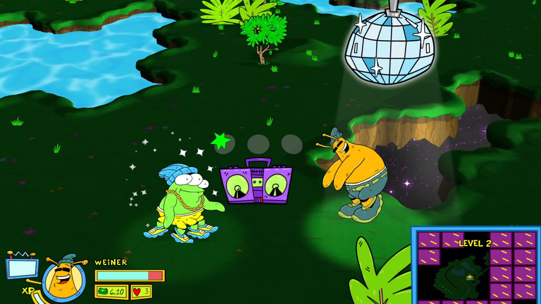 Screenshot for ToeJam & Earl: Back in the Groove