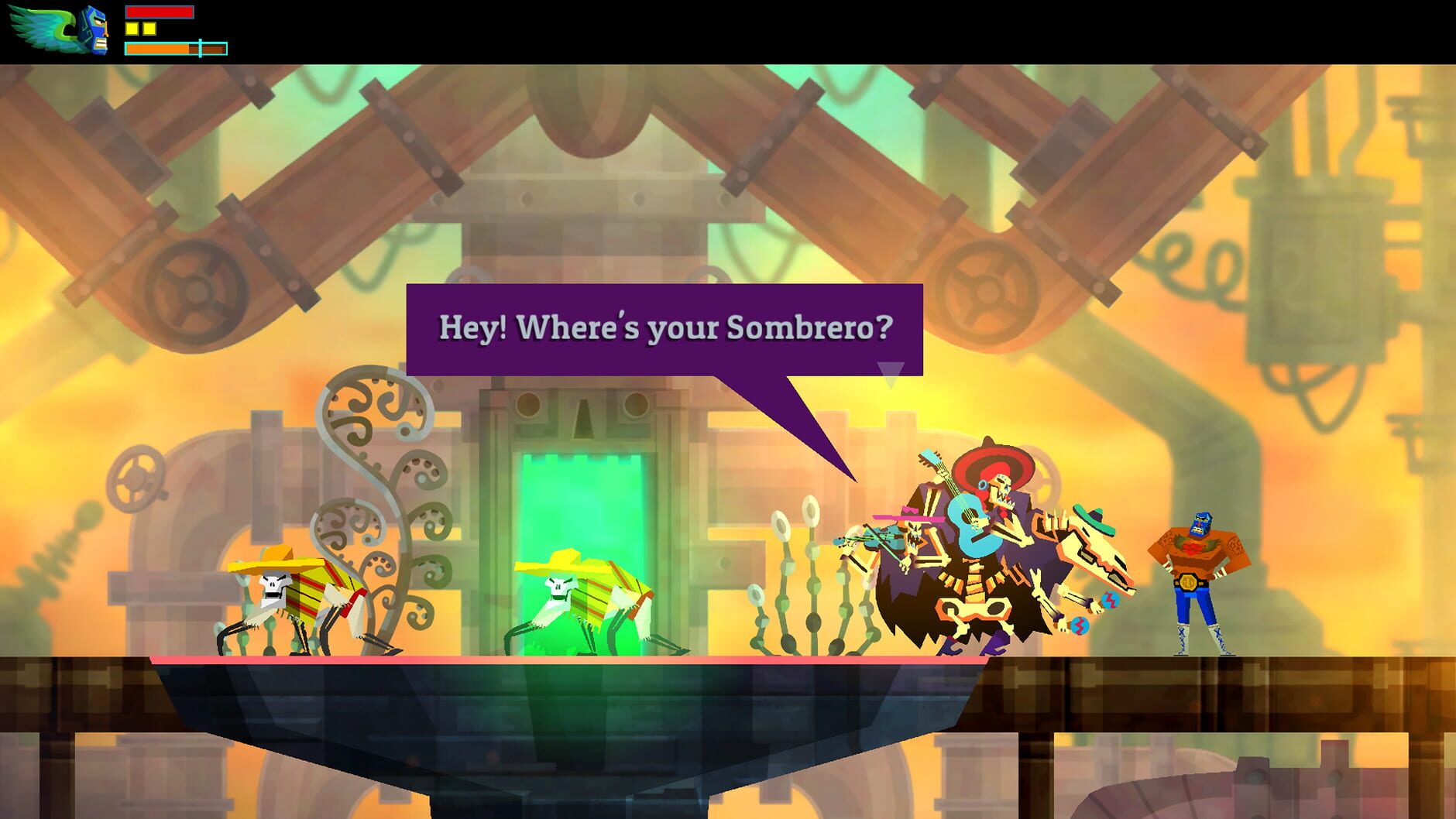 Screenshot for Guacamelee! Super Turbo Championship Edition