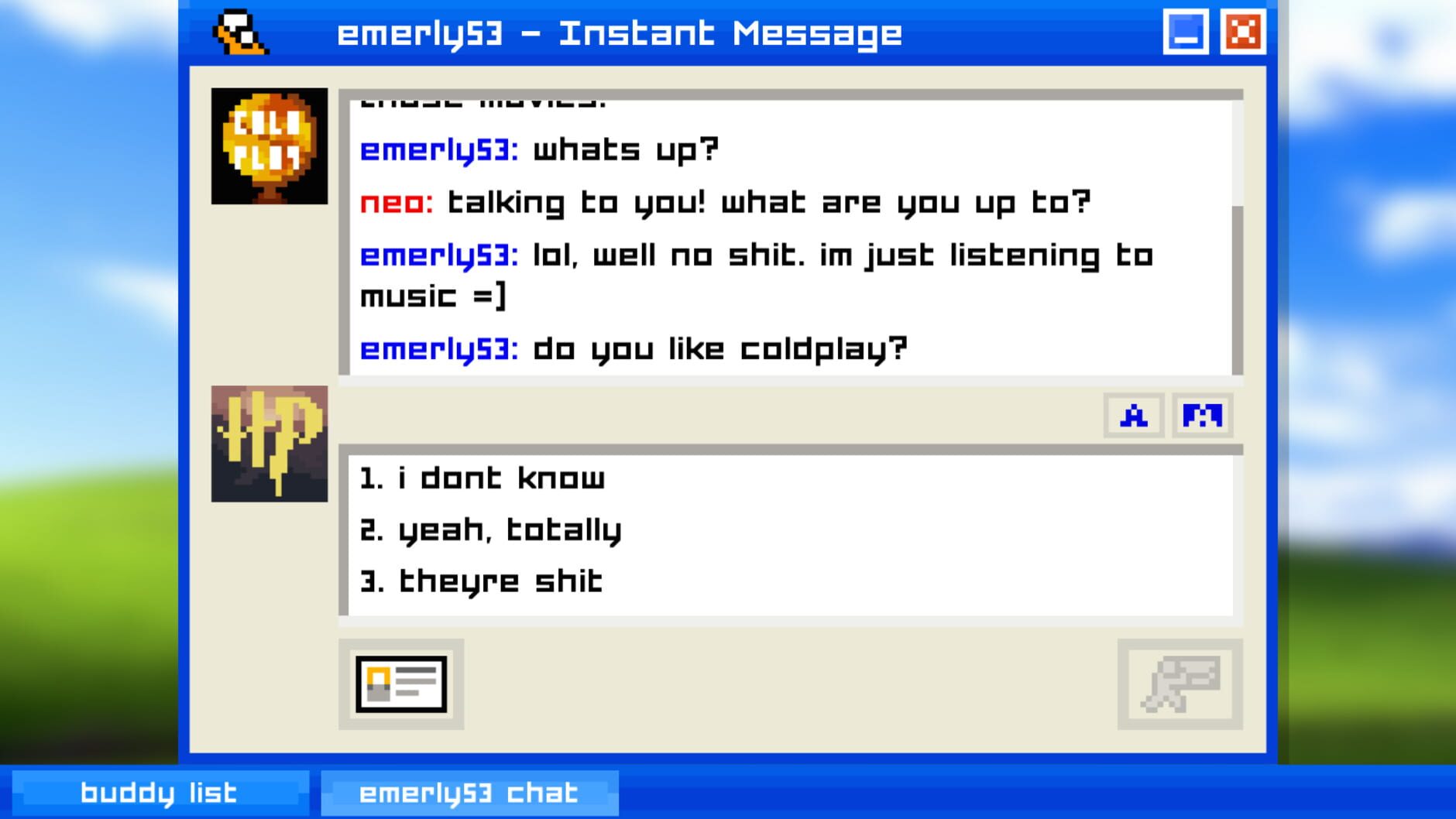 Screenshot for Emily is Away