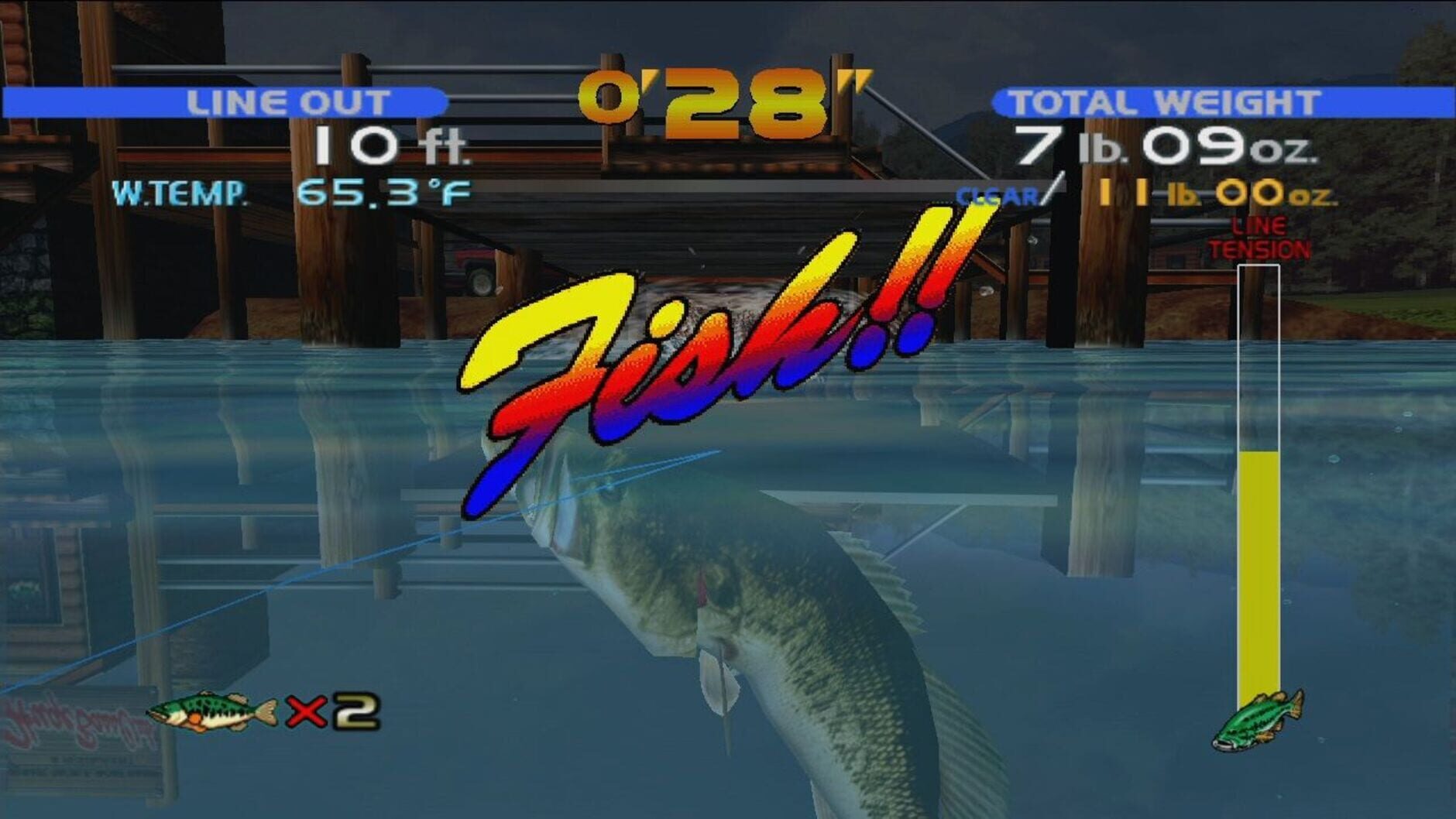 Screenshot for Sega Bass Fishing
