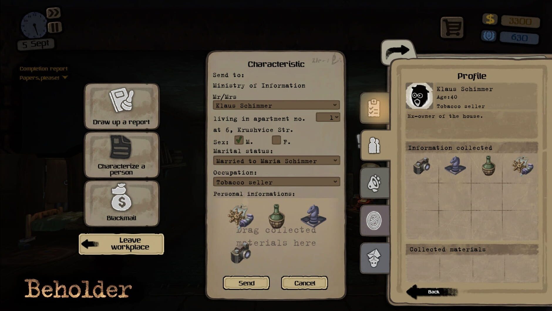 Screenshot for Beholder: Complete Edition