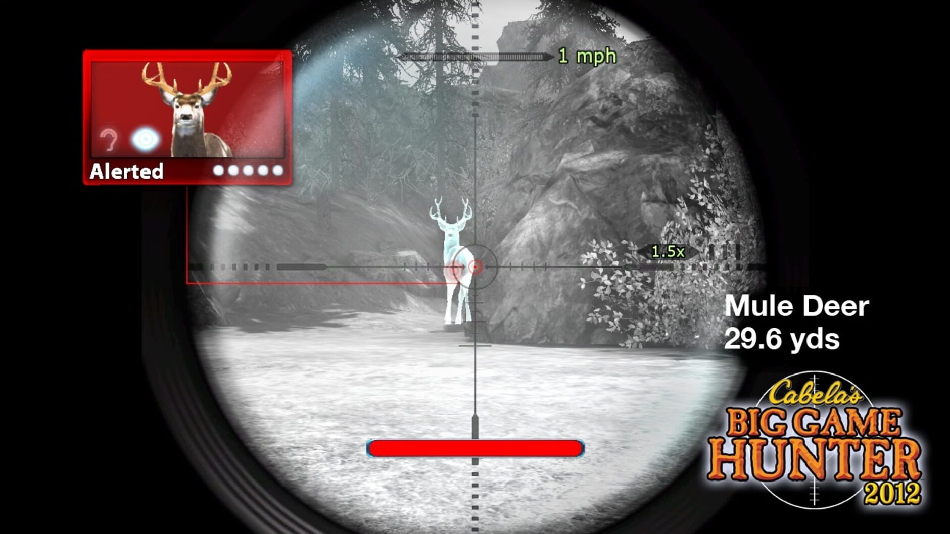 Screenshot for Cabela's Big Game Hunter 2012