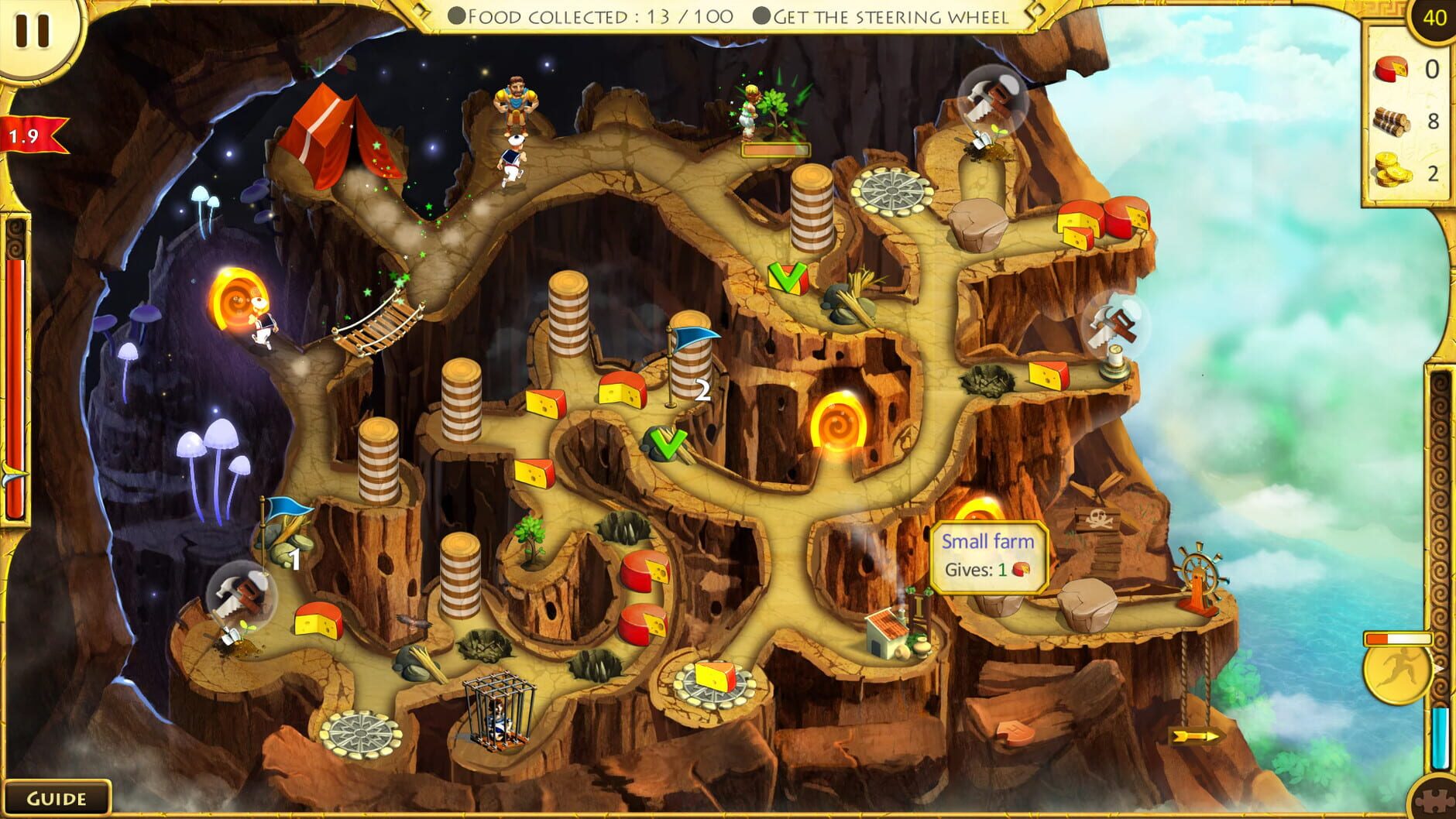 Screenshot for 12 Labours of Hercules VII: Fleecing the Fleece