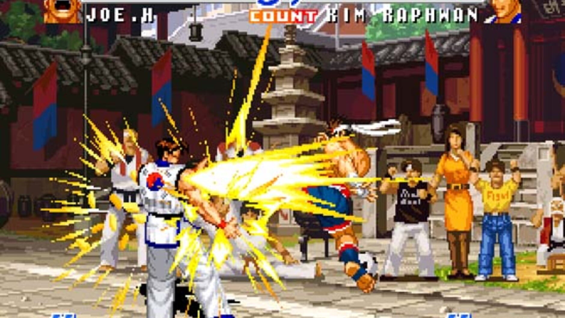 Screenshot for Real Bout Fatal Fury 2: The Newcomers