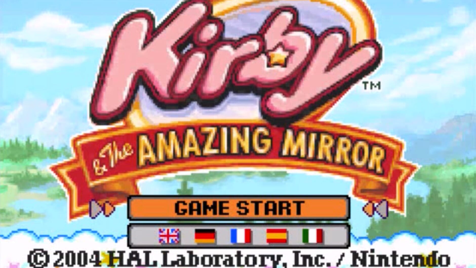 Screenshot for Kirby & the Amazing Mirror