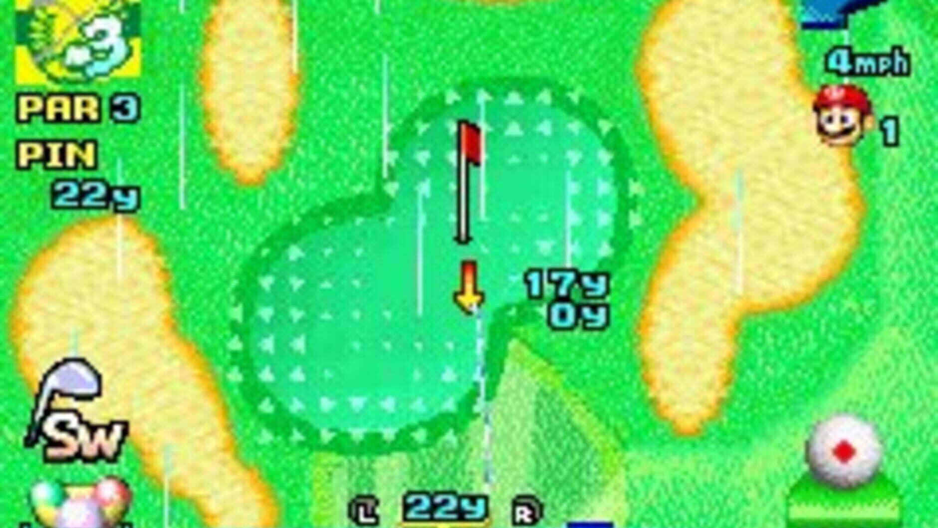 Screenshot for Mario Golf: Advance Tour