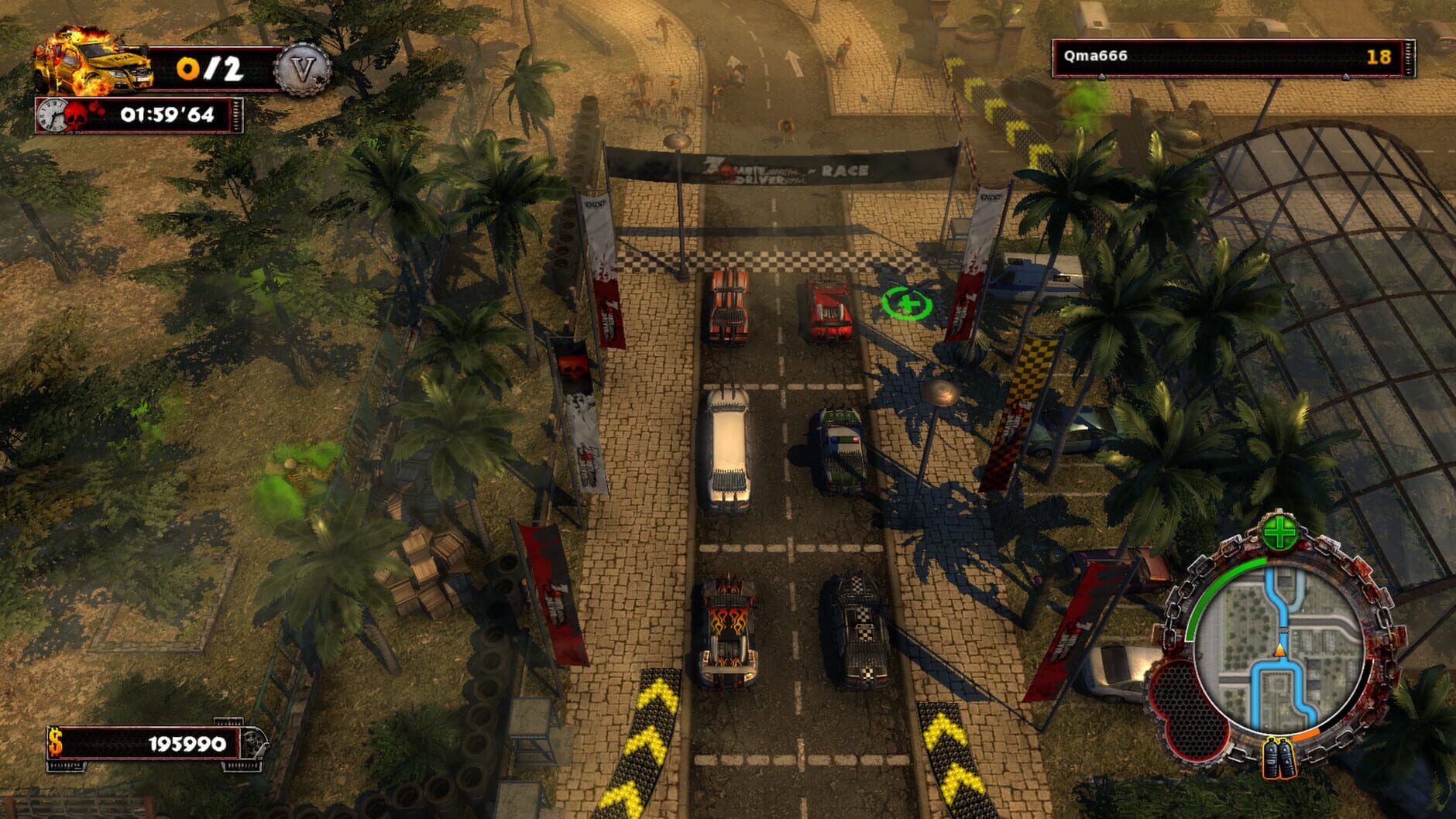 Screenshot for Zombie Driver HD