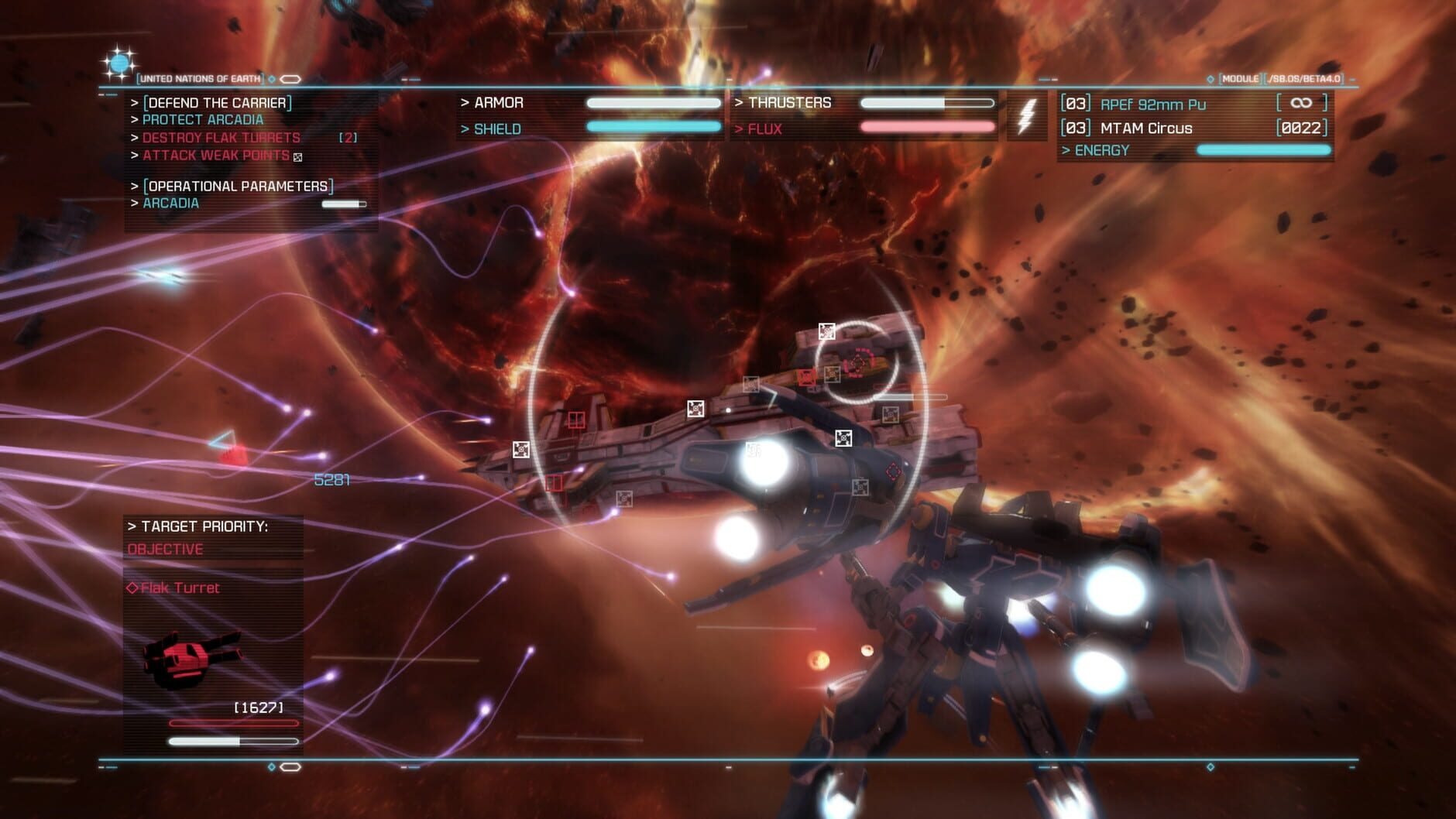 Screenshot for Strike Suit Zero