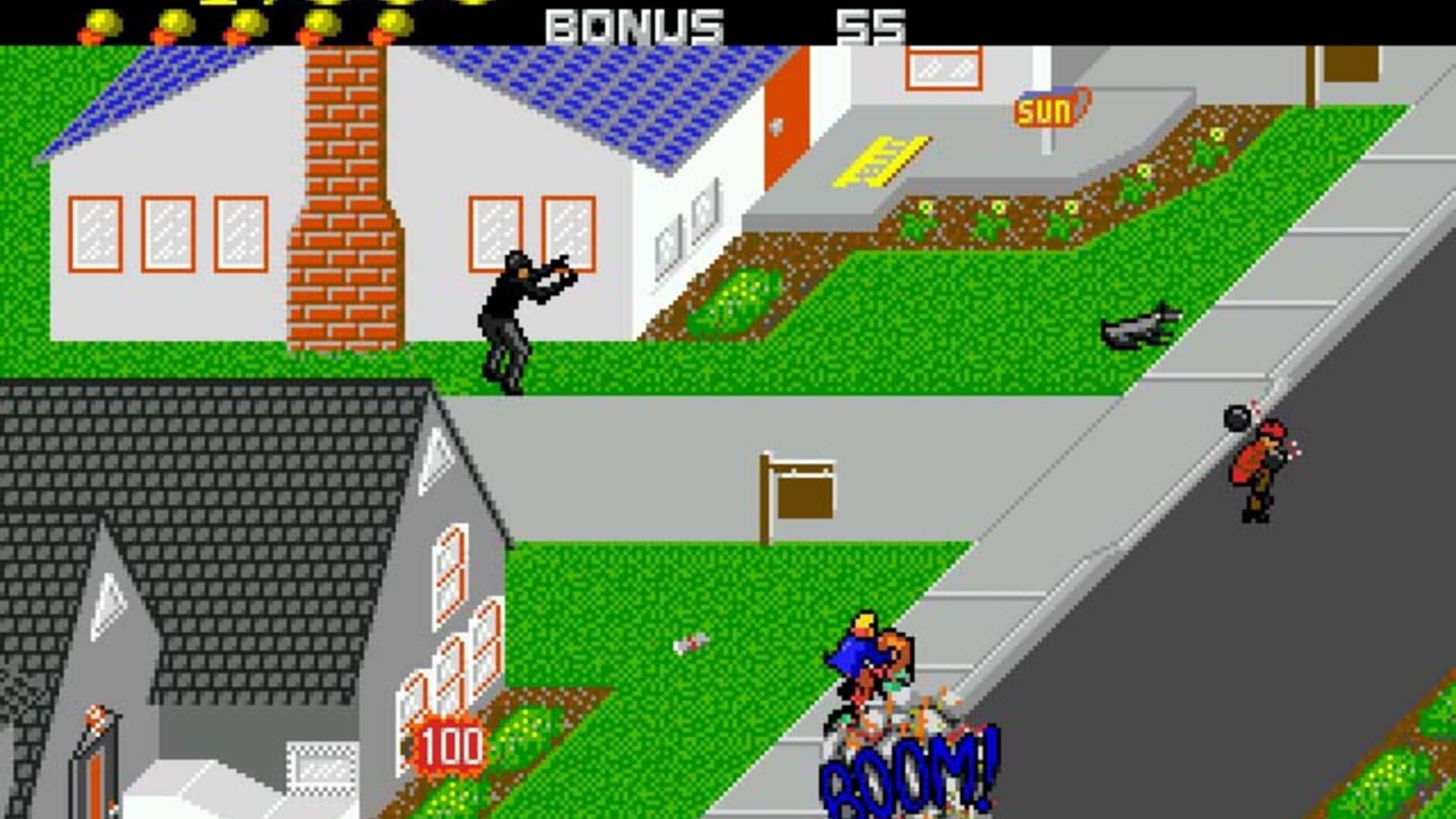 Screenshot for Paperboy