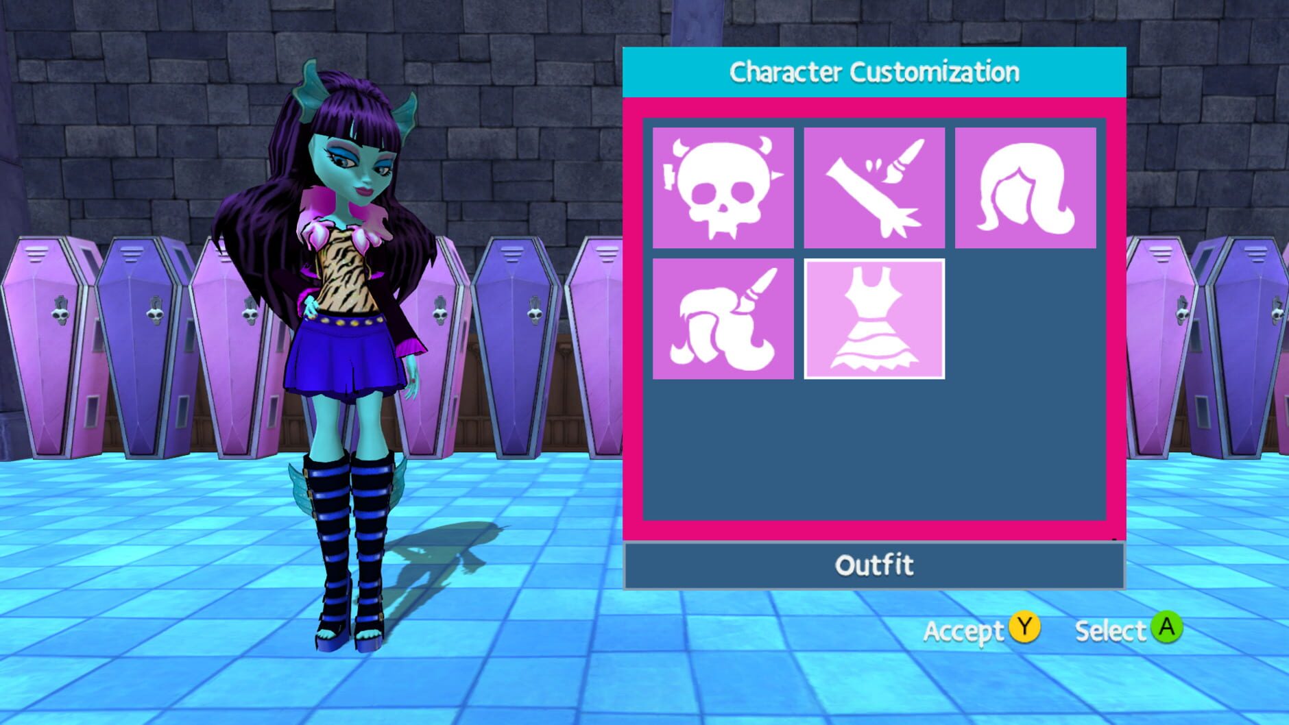 Screenshot for Monster High: New Ghoul in School